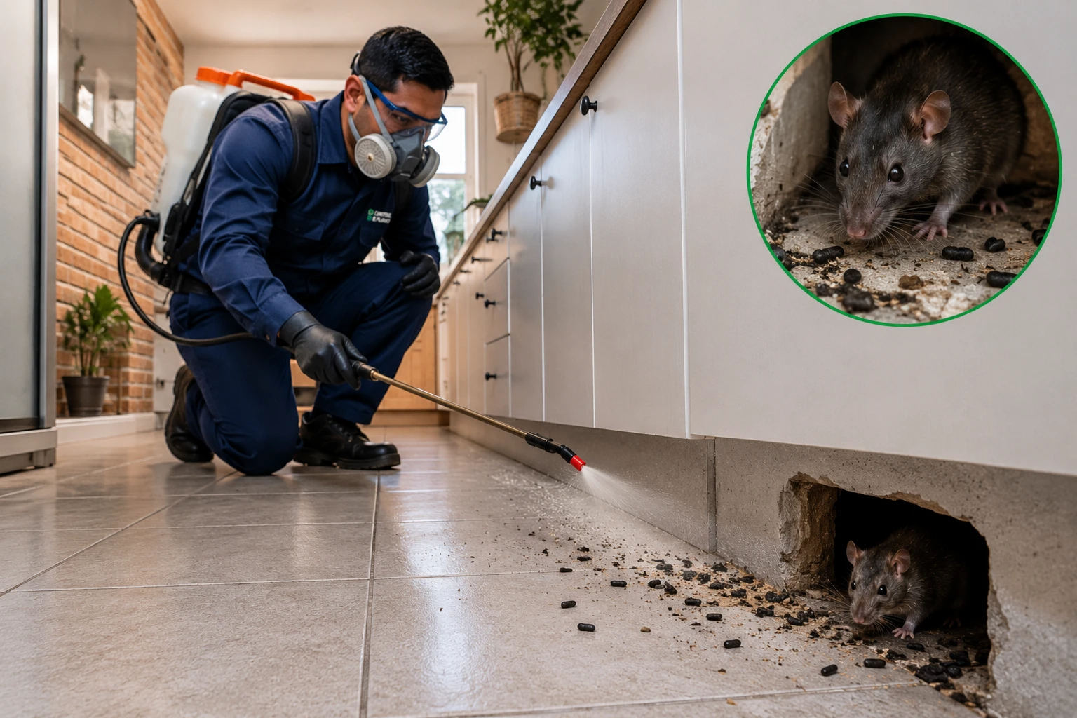 Fumigación por habitación