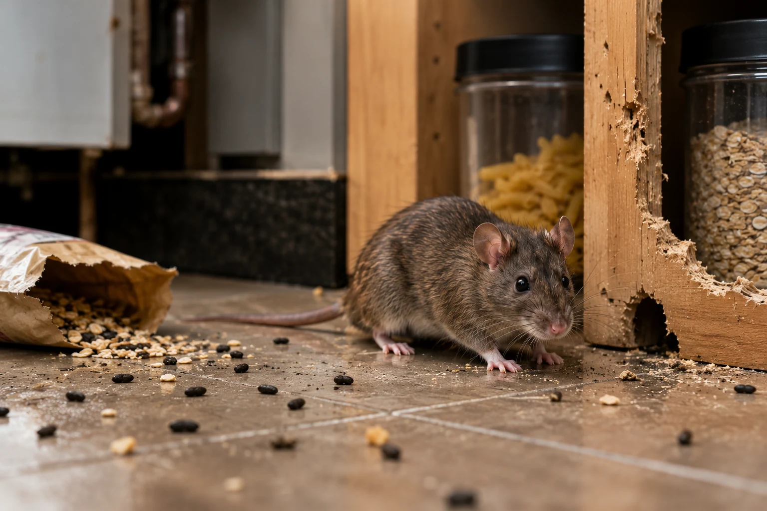Cómo saber si tienes una plaga de roedores en casa