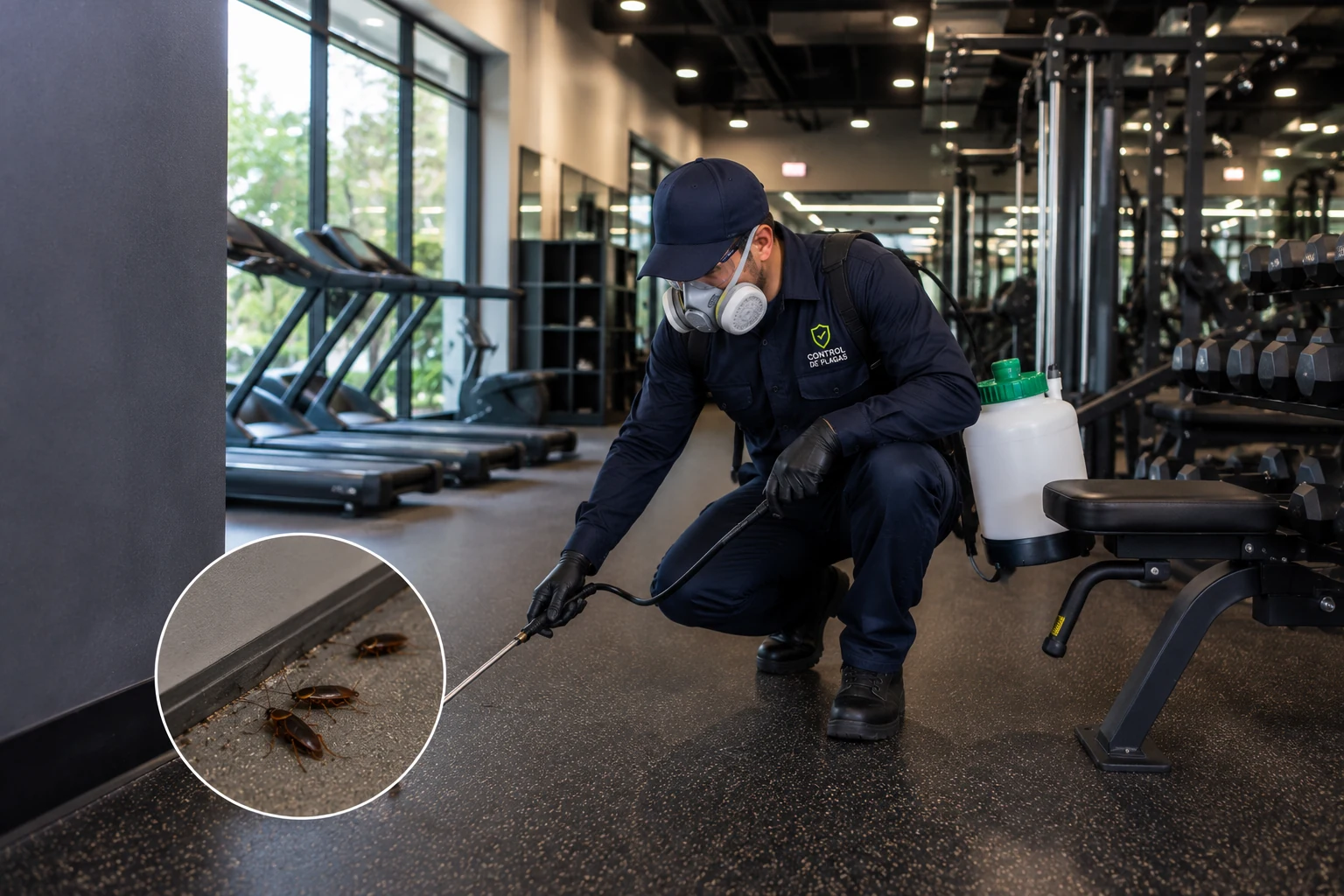 Control de plagas para gimnasios en Monterrey