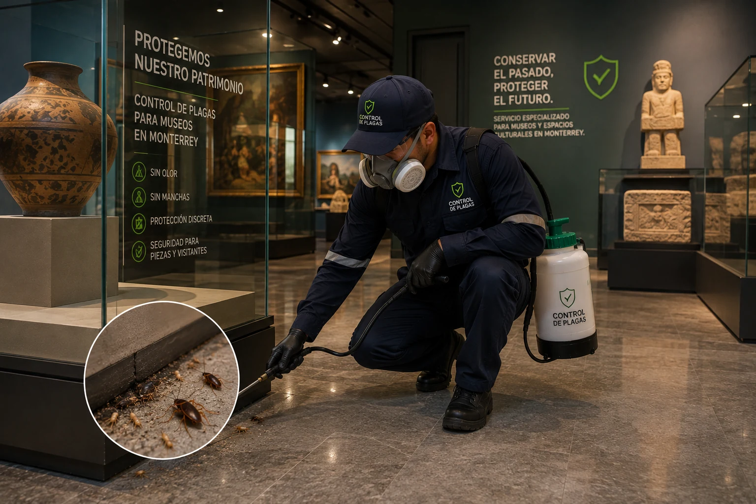 Control de plagas para museos en Monterrey