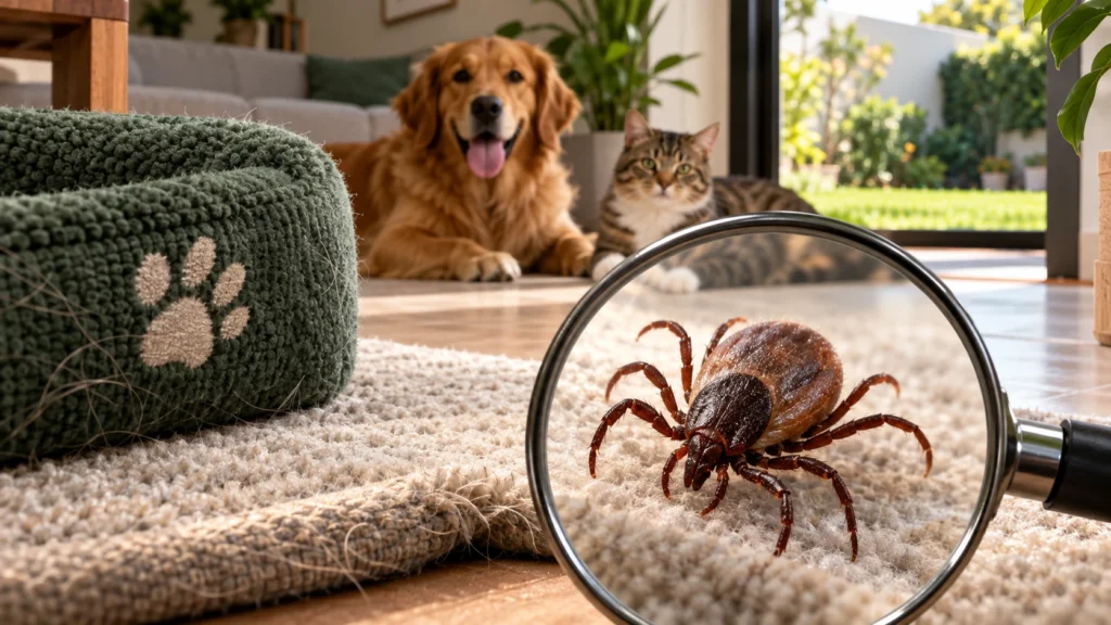 Cómo saber si hay garrapatas en casa