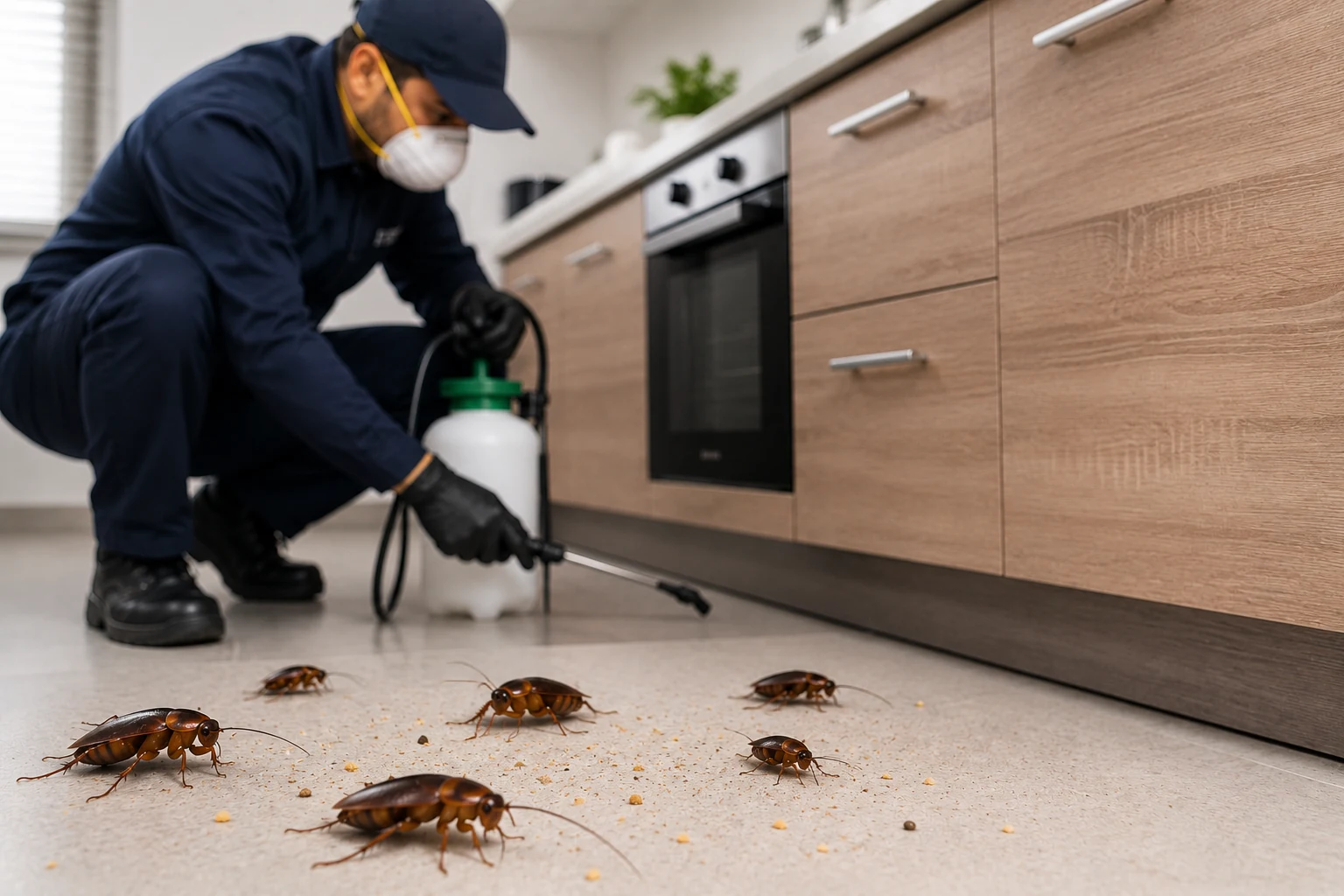 Cuánto cuesta fumigar una casa contra cucarachas